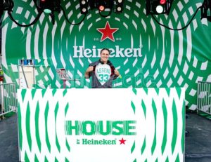 SAN FRANCISCO, CALIFORNIA - OCTOBER 30: Motion Potion performs at The House By Heineken during day 2 of the 2021 Outside Lands Music and Arts Festival at Golden Gate Park on October 30, 2021 in San Francisco, California. (Photo by FilmMagic/FilmMagic for Outside Lands)